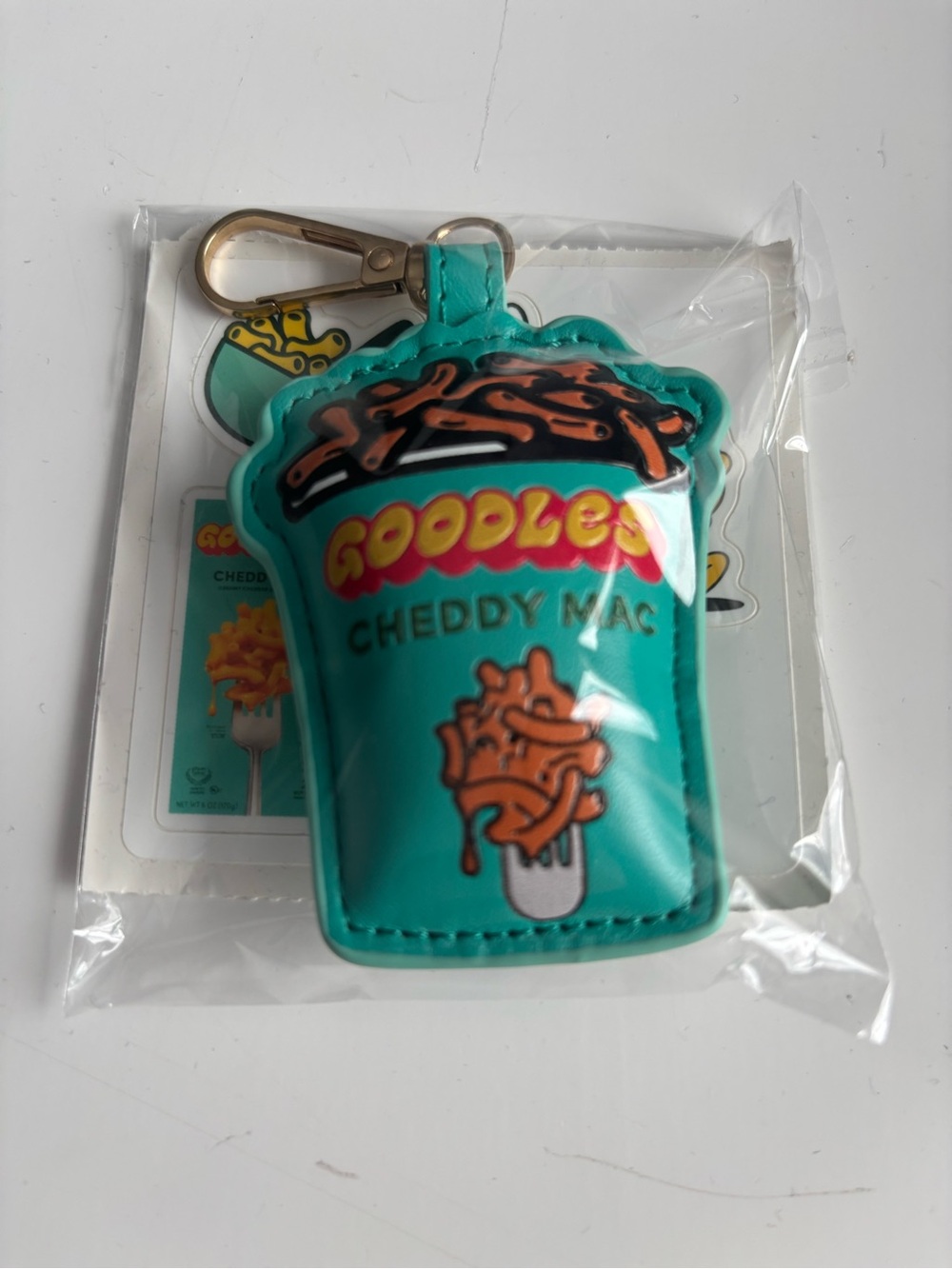 NEW Goodles keychain or Bag Tag + stickers from NYC Popup!
